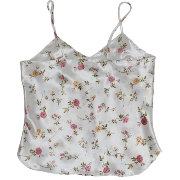 🤩4/$25 Jordache Silky Floral Camisole Top - Picture 2 of 7
